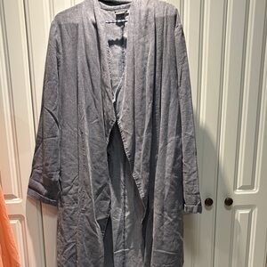 Somedays Lovin Gray Open-Front Blazer